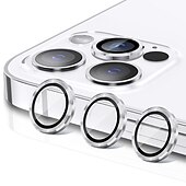 olcso iPhone-képernyővédők-1 készlet Kamera lencsevédő Kompatibilitás Apple iPhone 16 iPhone 15 Pro Max Plus iPhone 14 13 12 11 Pro Max Mini SE X XR XS Max 8 7 Plus Edzett üveg 9H erősség Anti-ujjlenyomat Nagyfelbontású (HD