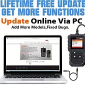 levne OBD-meta launch x431 creader /cr3001 obd ii plný výkon umí číst kódovou kartu moře