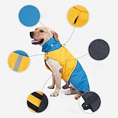 preiswerte Mäntel-Hund Katze Mäntel Regenmantel Regenjacke Mode Niedlich Reflektierend Wasserdicht Warm Atmungsaktiv Weich Outdoor Alltagstauglich Hundebekleidung for Bichon Frise Zwergspitz Baby Haustier Papillon