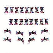 cheap Hair Styling Accessories-12pcs Cute Butterfly Hair Clips - Creative Princess Decorative Hair Accessories for Women and Girls