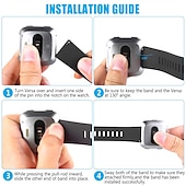 preiswerte Fitbit-Uhrenarmbänder-Smartwatch-Band Kompatibel mit Fitbit Versa 2 / Versa Lite / Versa SE / Versa Silikon Smartwatch Gurt Frauen Männer Sportarmband Ersatz Armband