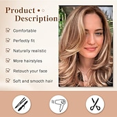 economico Parrucche trendy sintetiche-Parrucche sintetiche Riccio Taglio asimmetrico A macchina Parrucca Biondo Rosa Medio A1 A3 A4 A9 A10 Capelli sintetici Per donna Soffice Di tendenza Facile da trasportare Biondo Rosa Rosso