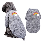 abordables Ropa y Accesorios para Perros-Perros Gatos Sudadera Moda Fresco Invierno Templado Transpirable Suave Lavable Cómodo Víspera de Todos los Santos Exterior Casual Diario Ropa para perros for Bichón Frisé Pomerania Animal doméstico