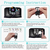cheap Household Appliances-Universal 433MHz Garage Door Remote Duplicator, 4-Button Gate Remote Cloning Transmitter Control