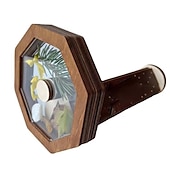 economico I regali-kit caleidoscopio fai da te in legno per bambini, caleidoscopi fatti a mano, occhiali magici rotanti per caleidoscopio in latta, giocattoli educativi per esterni ecologici, per gli amanti della natura
