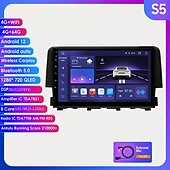 preiswerte Multimedia-Player für Autos-Android 12 Auto Multimedia DSP für Honda Civic 10th 2016-2021 Radio Video Navigation Stereo Head Unit Bildschirm Carplay