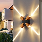 halpa ulkoseinävalaisimet-led seinävalaisimet geometrinen muotoilu vedenpitävä ip65 ulkoseinävalaisin moderni minimalistinen tyyli alumiini olohuone makuuhuone käytävä seinävalaisin 110-240v
