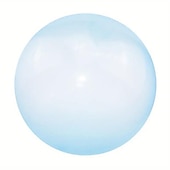 levne Hračky na pláž a venku-1/2/3 ks hračka bublinkový míč s pumpou 27/47 palců dovolená skákací míč elastický super velký plážový balón nafukovací legrační hračka míč pro zahradu venkovní vnitřní hru vánoční dárek