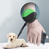 Недорогие Ошейники, поводки и упряжки для собак-Собаки Коты Маленькие зверьки Поводки Компактность Прочный Безопасность на открытом воздухе Прогулки Контрастных цветов Маленькая собака Средняя собака Большая собака 1шт