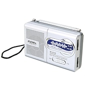 お買い得  MP3プレーヤー-オールドファッションラジオ多機能ミニポケットbc-r119ラジオスピーカー受信機伸縮アンテナラジオ受信機サポートam/fm