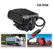 billige biloppvarmingsutstyr-2 i 1 bilvarmer 12v/24v elektrisk kjøling varmevifte bærbar elektrisk tørketrommel frontrute demister defroster vifte bilpynt