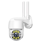 זול מצלמות רשת IP פנימיות-מצלמה אלחוטית wifi ip dome, מצלמת מעקב חיצונית עמידה למים, מצלמה במעגל סגור ir מצלמה לזיהוי תנועה, רשת אודיו דו כיוונית ptz מצלמת אבטחה ביתית לתינוק, חנות, משרד, חיית מחמד, זקן