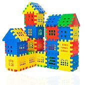 お買い得  組立ておもちゃ-組み立て積み木 児童館用積み木 幼児教育用積み木 男女啓発用積み木