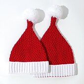 levne santa klobouk a doplňky-Ježíšek Vánoční klobouk Pánské Dámské Chlapecké Dívčí Vánoce Štědrý večer Vánoce Dětské Dospělé Párty Vánoce Klobouk