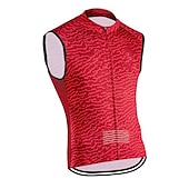 levne Pánské dresy-Pánské Dámské Cyklovesta Grafika Bez rukávů Kolo Vrchní část oděvu se 3 zadními kapsami Horská cyklistika Silniční cyklistika Rychleschnoucí Yumuşak Reflexní pásky Zadní kapsa Sportovní čern
