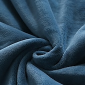 cheap Blankets &amp; Throws-Double-Sided Coral Fleece Blanket Three-Layer Quilted Thickened Cover Quilt Flannel Blanket Double Single Air-Conditioning Nap Blanket