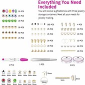 preiswerte Perlenherstellungsset-12000 Stück Tonperlen für die Armbandherstellung, Paodey, 48 Farben, 3 Boxen, flache Tonperlen, Heishi-Perlen mit Anhänger-Charm-Set und elastischen Schnüren für die Schmuckherstellung, Armbänder, Halsketten, Geschenksets