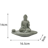levne Sochy-socha buddhy - ideální pro zenovou zahradu, rybí akvárium, jógu, bonsaje a další - duchovní dekorace feng shui a ozdoby čajovníku pro štěstí