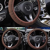 ieftine Husă Volan-1 buc. capac de volan cu fir de gheata usor universal 38 cm, rezistent la uzura, antiderapant, accesorii pentru modificarea masinii, accesorii auto fara inel interior