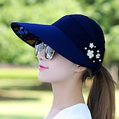 economico riscaldamento e raffreddamento-cappello da sole estivo da donna cappello da sole da viaggio all&#039;aperto cappello da sole pieghevole cappello da sole anti-ultravioletto