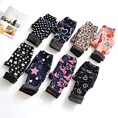 economico Pantaloni e gonne-Bambino Da ragazza Ghette Con cuori Attivo Esterno 7-13 anni Autunno Leopardata Puntini blu navy Cuori colorati