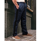 economico Gamba Dritta-Per uomo Pantaloni della tuta Pareggiatore Pantaloni Pantaloni della tuta a gamba dritta A cordoncino Vita elastica Gamba dritta Color Block Collage Comfort Traspirante Informale Giornaliero Per