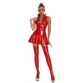 economico Costumi da donna-Ragazza motociclista Costume cosplay Tuta di pelle Per adulto Per donna Costume sexy Festa / Serata Carnevale Mascherata martedì grasso Costume di Carnevale facile
