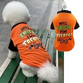 billige Kjølevest og skjorte-Hunder Katter Trøye / T-skjorte Mote søt stil Vinter Pustende Myk Vaskbar Bekvem utendørs Fritid / hverdag Hundeklær for Bichon Frisé Pommeran ungt kjæledyr Sommerfugl Small