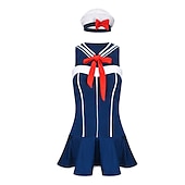 cheap Women&#039;s Costumes-Uniforms Career Costumes Sailor / Navy Cosplay Costume Adults&#039; Women&#039;s Outfits Cosplay Sexy Costume Masquerade Masquerade Easy Carnival Costume