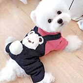 billiga Hundkläder och tillbehör-Hund Katt Tröja Mode söt stil Vinter Andningsfunktion Mjuk Tvättbar Bekväm Utomhus Ledigt / vardag Hundkläder for Bichon Frisé Pommeran valpen eller det lilla husdjuret Fjäril Small