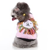 preiswerte Kapuzenpullover-Hund Katze Kapuzensweatshirt Mode Niedlich Warm Atmungsaktiv Weich Waschbar Bequem Outdoor Alltagstauglich Hundebekleidung for Bichon Frise Zwergspitz Baby Haustier Papillon Klein