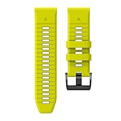 رخيصةأون عصابات ساعات Garmin-حزام إلى جارمين Fenix 7 7X 6 6X Pro Forerunner 955 945 935 Instinct 2X Solar Epix Approach S62 S60 Marq Descent G1 Quatix سيليكون إستبدال حزام 26mm 22mm تناسب سريع عصابة الرياضة معصمه
