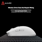 お買い得  マウス-ajazz aj199 2.4ghz ワイヤレスマウス光学式マウス usb レシーバーゲーマー 26000dpi 6 ボタンマウスコンピュータ pc ラップトップデスクトップ