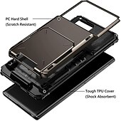 economico Cover Samsung-Custodia per telefono per Samsung Galaxy S24 S23 S22 S21 S20 Plus Ultra Note 20 Ultra Note 10 Plus S25 Ultra retro con protezione a corpo intero resistenza agli urti anti-graffio TPU PC