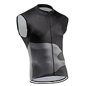 levne Pánské dresy-Pánské Dámské Cyklovesta Grafika Bez rukávů Kolo Vrchní část oděvu se 3 zadními kapsami Horská cyklistika Silniční cyklistika Rychleschnoucí Yumuşak Reflexní pásky Zadní kapsa Sportovní čern
