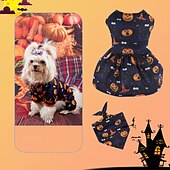 halpa Puvut-Koirat Kissat College Hameet Koiran bandanahuivi Juhla Hauska Talvi Hengittävä Pehmeä Pestävä Mukava ulko- Halloween Rento / arki Koiran vaatteet for Bichon Frise Pomeranian Pienelle lemmikille