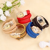 halpa Kvartsikellot-2023 Luova Persoonallisuus Käärme Kellot Naisille Brändi Luksus Tyylikäs Kvartsinaisten Rannekello Timantti