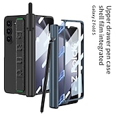 tanie Etui do telefonów Samsung-telefon Kılıf Na Samsung Galaxy Z Fold 5 Z Fold 4 Osłona tylna Pojemnik na ołówki Magnetyczne Ochrona całego ciała PC