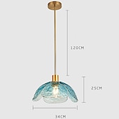 economico Luci Isola cucina-lampada a sospensione a led in vetro lampada da soffitto moderna in vetro soffiato a mano industriale led creativo loft bar cucina lampada da soffitto decorazione della casa installazione rosa verde