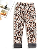 economico Pantaloni e gonne-Bambino Da ragazza Ghette Con cuori Attivo Esterno 7-13 anni Autunno Leopardata Puntini blu navy Cuori colorati