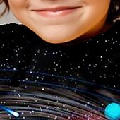 olcso Fiú 3D látása és geometria-Fiú 3D Grafika Galaxis Hely Pulóver Hosszú ujj 3D nyomtatás Nyár Ősz Divat Utcai sikk Napi Poliészter Gyerekek 3-12 év Szabadtéri Hétköznapi Napi Normál