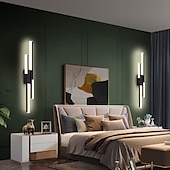 cheap LED Wall Lights-Lightinthebox LED Wall Light 74cm Wall Light LED Acrylic Wall Sconces Long Porch Wall Lamp Fixture Suitable for Living Room Warm White 110-240V
