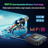 levne TV boxy-lemfo chytrý tv box hk1 rbox k8 android 13 8k android tv box rgb light 4gb 128gb rk3528 wifi6 duální wifi 2023 pk android 12 6k