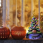 levne Osvětlení rekvizit na Halloween-kouzelná čarodějnice trpaslík strom halloween duch venkovní světlo festival oblékat se kostra horor visící zářící halloween party výzdoba