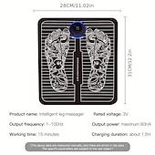 levne Masáž celého těla-elektrický ems masážní podložka na nohy úleva od bolesti uvolněte nohy akupunktury masážní podložka šok stimulace svalů zlepšit krevní oběh