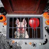 olcso Halloween hálószoba-halloween bohóc padlószőnyeg lábtörlő 3D nyomtatás csapda nappali hálószoba éjjeli szőnyeg