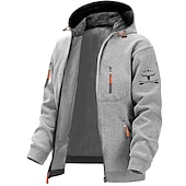 economico Felpe grafiche da uomo-Per uomo Pop art Animali Manica lunga Felpe Con cappuccio Streetwear Originale Sportivo Informale Primavera &amp; Autunno Blu marino Grigio scuro Grigio Abbigliamento progettista S M L XL XXL 3XL
