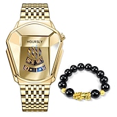 levne Quartz hodinky-Luxusní pánské quartz hodinky moderní trend cool pánské zápěstní hodinky nerezová ocel módní quartz hodinky pro muže Relogio Masculino
