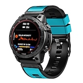 Недорогие Ремешки для часов Garmin-Ремешок для часов для Garmin Fenix 7 7X 6 6X Pro Epix Pro 47mm 51mm Instinct 2X Approach S70 47mm S62 S60 Forerunner 955 945 Epix Marq Descent Quatix 22mm 26mm силиконовый Замена Ремень 22mm 26mm