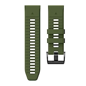 رخيصةأون عصابات ساعات Garmin-حزام إلى جارمين Fenix 7 7X 6 6X Pro Forerunner 955 945 935 Instinct 2X Solar Epix Approach S62 S60 Marq Descent G1 Quatix سيليكون إستبدال حزام 26mm 22mm تناسب سريع عصابة الرياضة معصمه